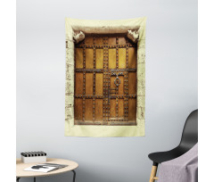 Rustic Style Door Design Tapestry