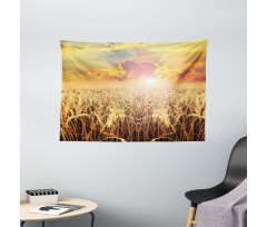 Anther Field Sunset Wide Tapestry