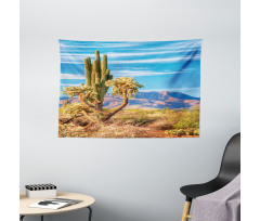 Landscape and Prickle Plant Wide Tapestry