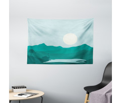 Animal in the Lake Wide Tapestry
