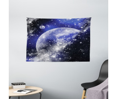 Nebula Galaxy Scenery Wide Tapestry