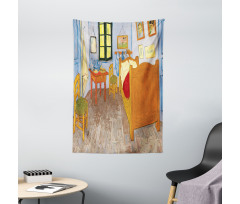 Painting of Room Interior Tapestry