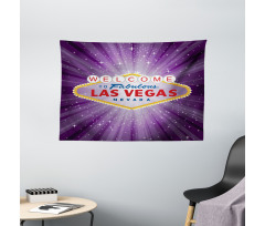 Sign Starburst Stripes Wide Tapestry