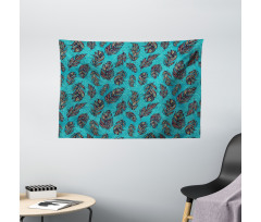 Damask Stencil Wide Tapestry