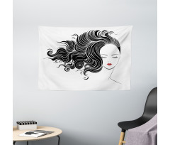 Minimalist Style Design Wide Tapestry