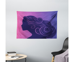 Gradient Background Wide Tapestry