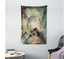 Stripes with Grunge Effect Tapestry