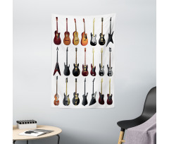 Guitars Rock and Jazz Tapestry