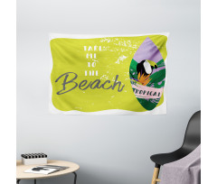 Take Me to the Beach Wide Tapestry