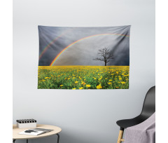 Dandelion Field and Tree Wide Tapestry