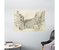 Buildings of France Europe Wide Tapestry