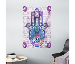 Oriental Mehndi Hand Tapestry