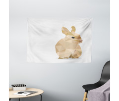 Chinese Zodiac Animal Art Wide Tapestry