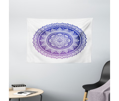 Flourishing Petals Asian Wide Tapestry