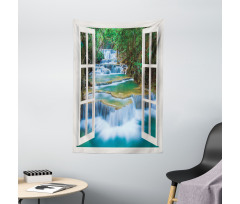 Open Window to River Tapestry