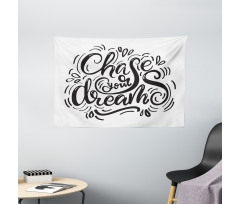 Chase Your Dreams Wide Tapestry