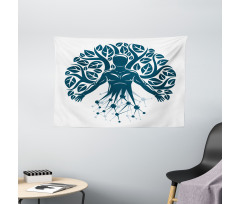 Human Nature Science Eco Wide Tapestry