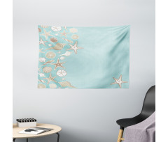 Beach Party and Thin Lines Wide Tapestry