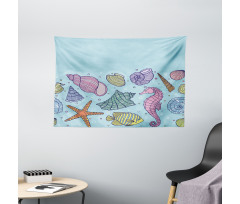 Underwater World Nursery Wide Tapestry