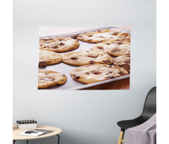 Oven Chocolate Wide Tapestry