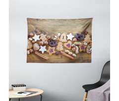 Cakes and Sweets in Frosting Wide Tapestry