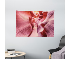 Famous Pink Antelope Canyon Wide Tapestry