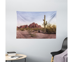 Hill Formations Outdoors Wide Tapestry