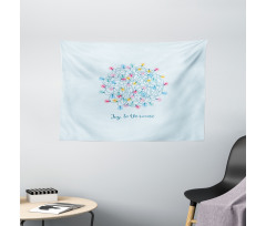 Joy to the World Wording Wide Tapestry