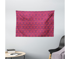 Oriental Fruit Wide Tapestry