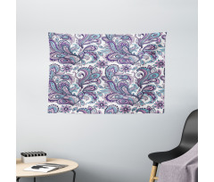 Bohemic Floral Country Wide Tapestry