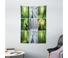 Woodland Winter and Spring Tapestry