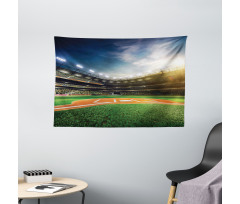 Game Thrill Stadium Photo Wide Tapestry