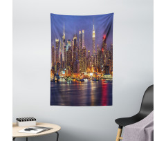 Urban Life Theme Tapestry