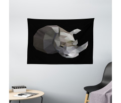 Animal with an Angular Design Wide Tapestry