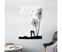 Boy and Girl Tapestry