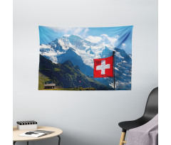 Mannlichen Jungfrau Wide Tapestry