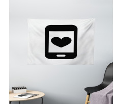 Smartphone Design Wide Tapestry