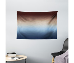 Gradual Color Change Modern Wide Tapestry