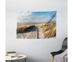 Summer Germany Coastal Sea Wide Tapestry