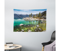 Sierra Nevada Lake Photo Wide Tapestry