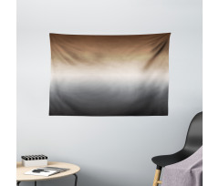 Brown and Grey Pattern Wide Tapestry