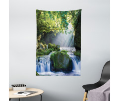 Green Forest and Streaming Tapestry