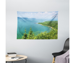 Lake Superior Panoramic Wide Tapestry