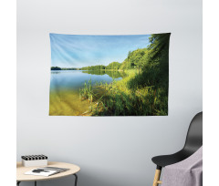 Coastline Trees Nature Wide Tapestry