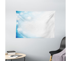 Gradient Effect Blurred Spots Wide Tapestry