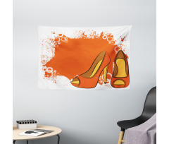 Pair of Dashing Shoes Wide Tapestry