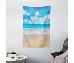 Exotic Hawaiian Scene Calming Tapestry