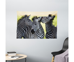 Zebras Wild Nature Wide Tapestry