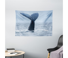 Whale Tail Puerto Lopez Wide Tapestry