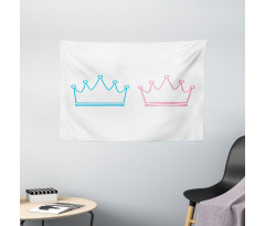 Simple Crown Wide Tapestry